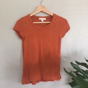Orange Jersey material Tee